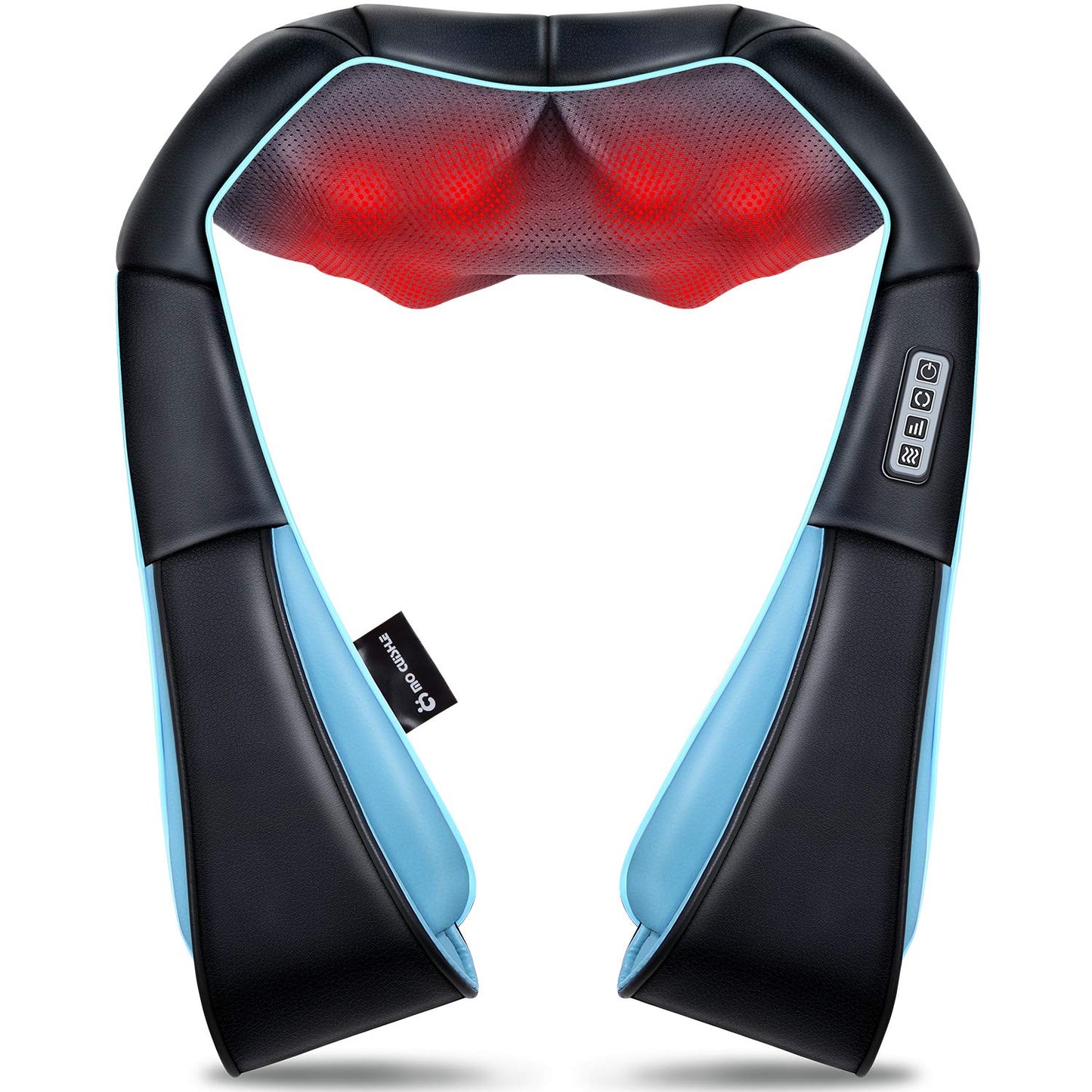Mo Cuishle Women Men Gifts, Shiatsu Back Shoulder and Neck Massager with Heat, Electric Deep Tissue 4D Kneading Massage, Best Gifts for Mom Dad Wife Husband her Him, Christmas, Birthday (NOT Cordless)