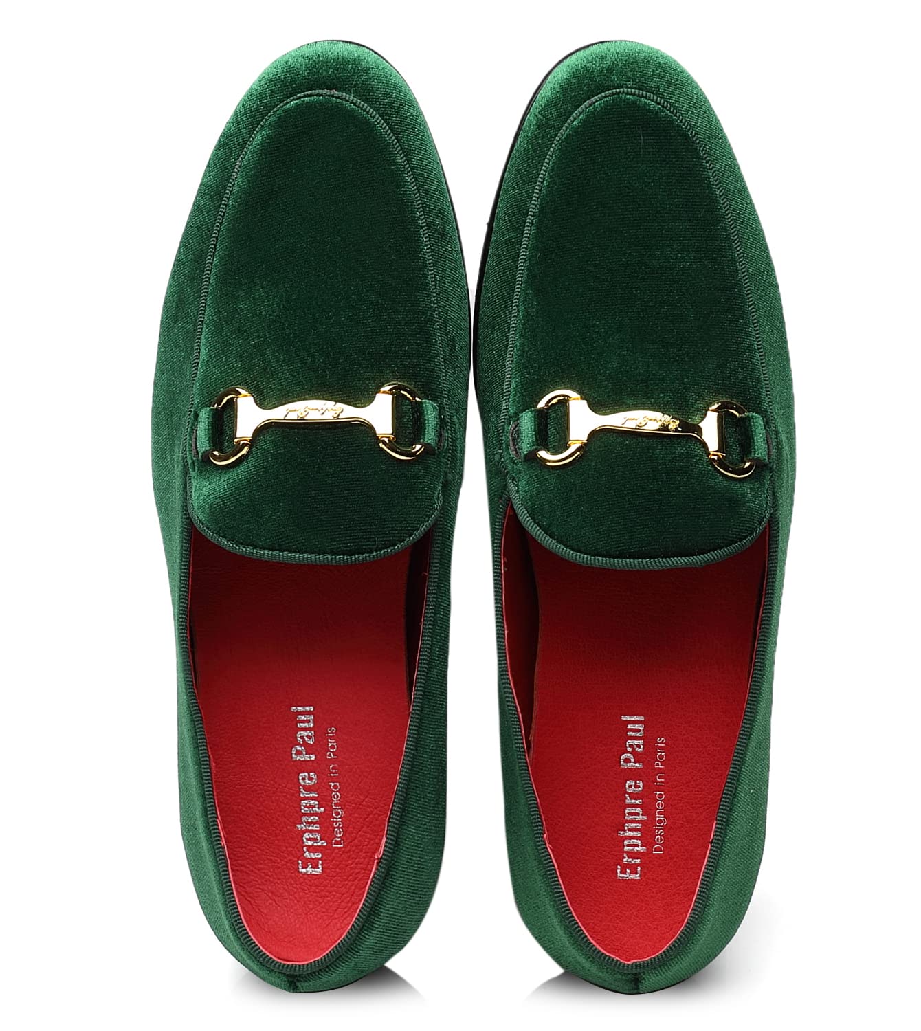 Men's Velvet Loafers Wedding Party Prom Homecoming Shoes