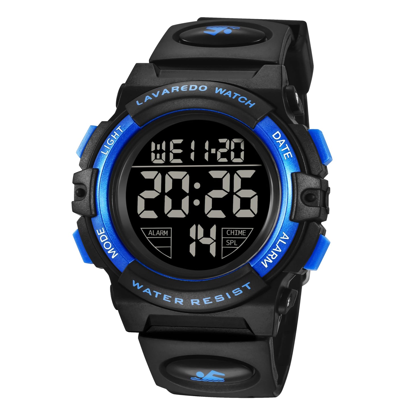 Kids Watch,Boys Watch for 3-15 Year Old Boys,Digital Sport Outdoor Multifunctional Chronograph LED 50 M Waterproof Alarm Calendar Analog Watch for Children with Silicone Band,Kids Gift