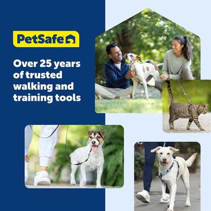 PetSafe Gentle Leader No Pull Dog Headcollar, Black, Medium | Veterinary Behaviorist-Designed No-Pull Headcollar Redirects Pulling Instinct, Padded Neoprene Nose Loop, Quick-Snap Fit