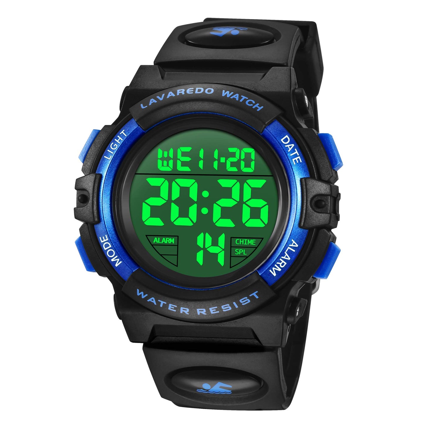 Kids Watch,Boys Watch for 3-15 Year Old Boys,Digital Sport Outdoor Multifunctional Chronograph LED 50 M Waterproof Alarm Calendar Analog Watch for Children with Silicone Band,Kids Gift