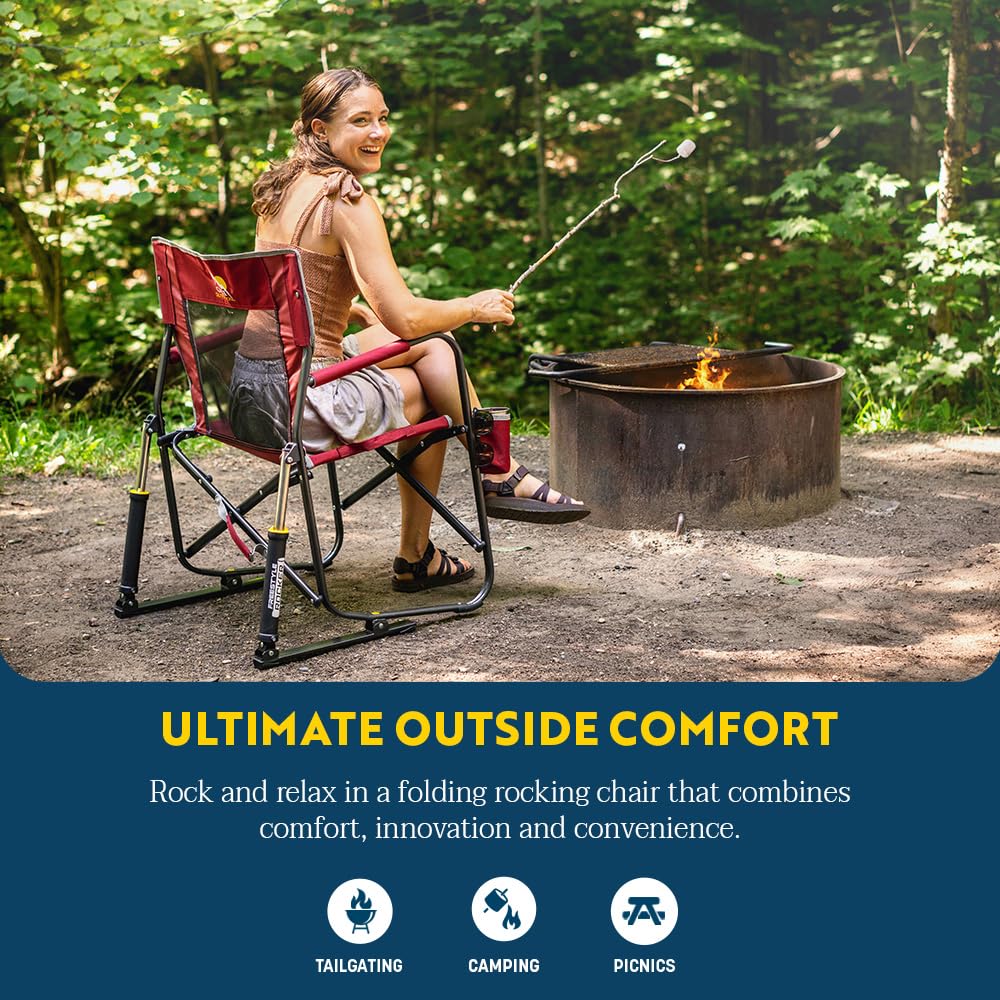 GCI Outdoor Stowaway Rocker - Hunter Topo