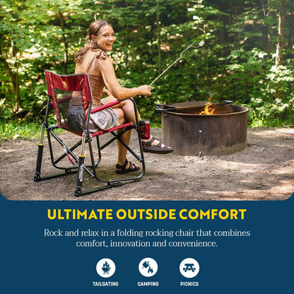 GCI Outdoor Stowaway Rocker - Hunter Topo