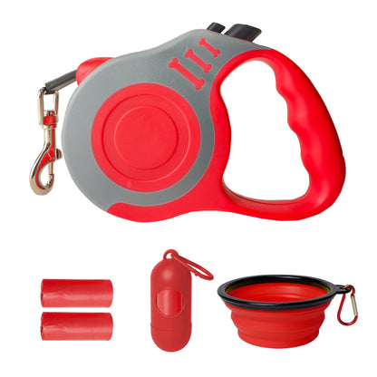 Retractable Dog Leash Automatic Telescopic Tractor Dog Tape, Pet Tape 10/16 FT Durable and Convenient, with Non-Slip Handle, Suitable for Small and Medium-Sized Dogs