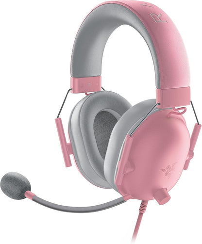 Razer BlackShark V2 X Gaming Headset: 7.1 Surround Sound - 50mm Drivers - Memory Foam Cushion - For PC, PS4, PS5, Switch - 3.5mm Audio Jack - Black