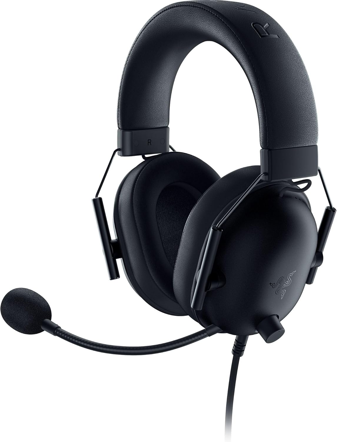 Razer BlackShark V2 X Gaming Headset: 7.1 Surround Sound - 50mm Drivers - Memory Foam Cushion - For PC, PS4, PS5, Switch - 3.5mm Audio Jack - Black