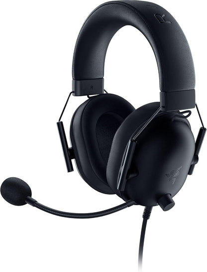 Razer BlackShark V2 X Gaming Headset: 7.1 Surround Sound - 50mm Drivers - Memory Foam Cushion - For PC, PS4, PS5, Switch - 3.5mm Audio Jack - Black