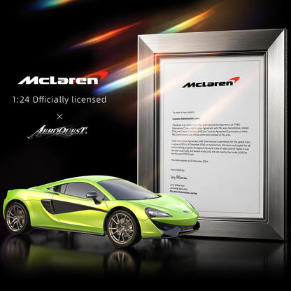 AEROQUEST 1:24 Lamborghini Remote Control Car （Green） | Officially Licensed,Birthday Gift,Toys for ages 3-8,Aventador SVJ Mode,Electric Sport Racing,Hobby RC Cars