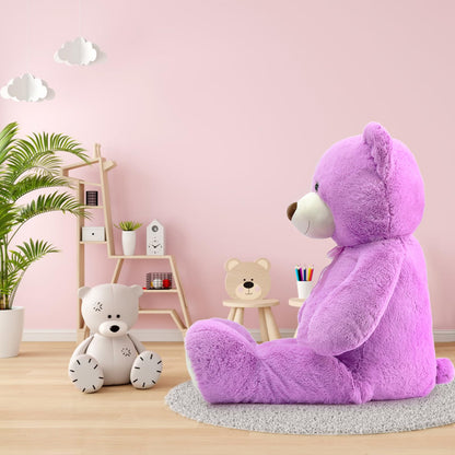 Toys Studio 47 Inch Big Teddy Bear Giant Stuffed Animal for Girls, 4 Feet Large Teddy Bear Baby Shower Party Decorations Kids Women Girlfriend Christmas Valentines Gifts, Light Brown