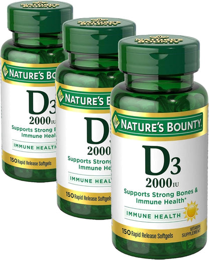 Nature’s Bounty High Absorption Magnesium Glycinate 240 mg for Supporting Muscle Relaxation and Bone, Heart & Nerve Health – Non-GMO, Gluten-Free, Vegetarian, 120 Count/60 Servings
