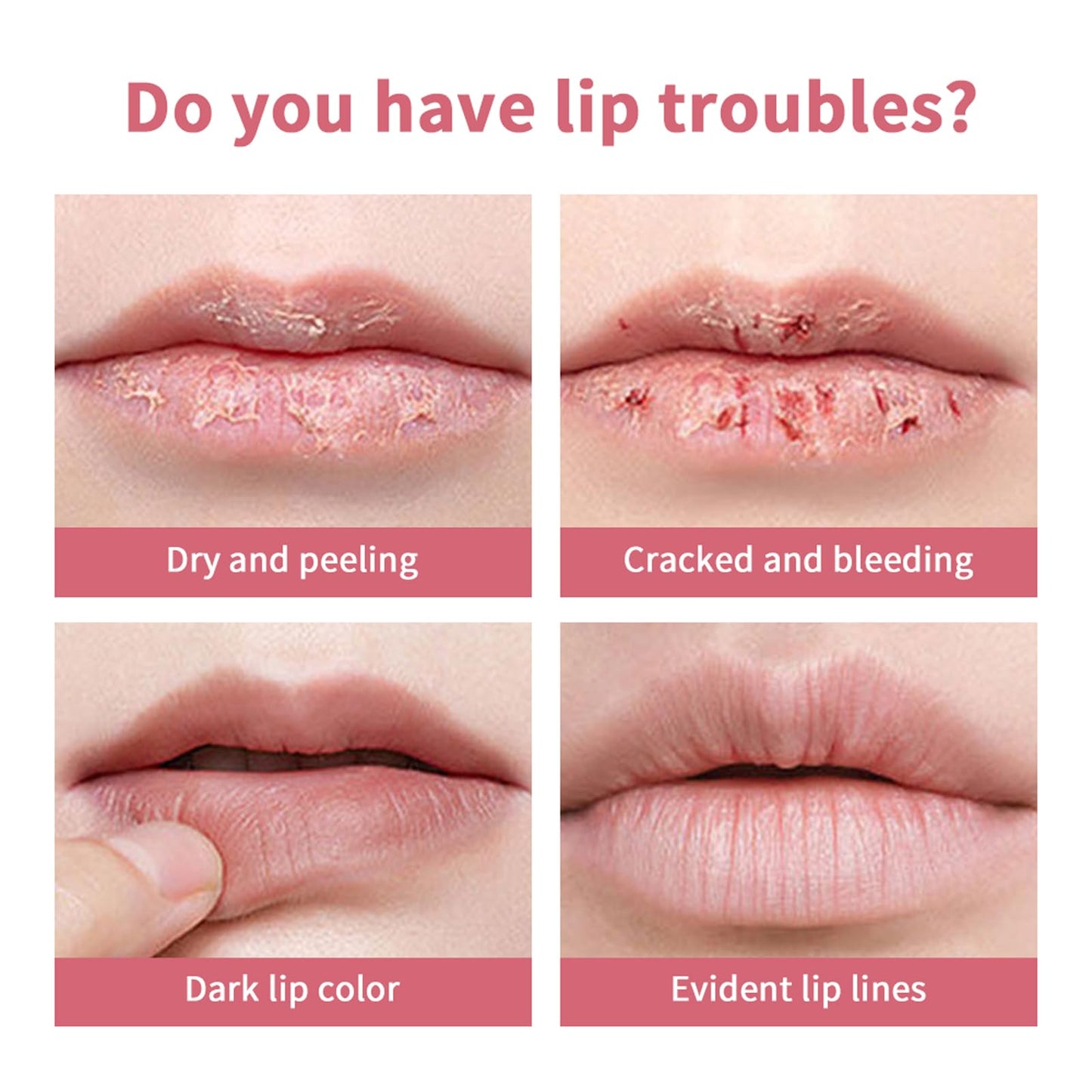 Honey Lipstick Tinted Lip Balm - Sheer Hydrating Lipstick for All Skin Tones - Moisturizing Lip Color, Nourishing Lip Balm with a Hint of Natural Black Cherry Tint