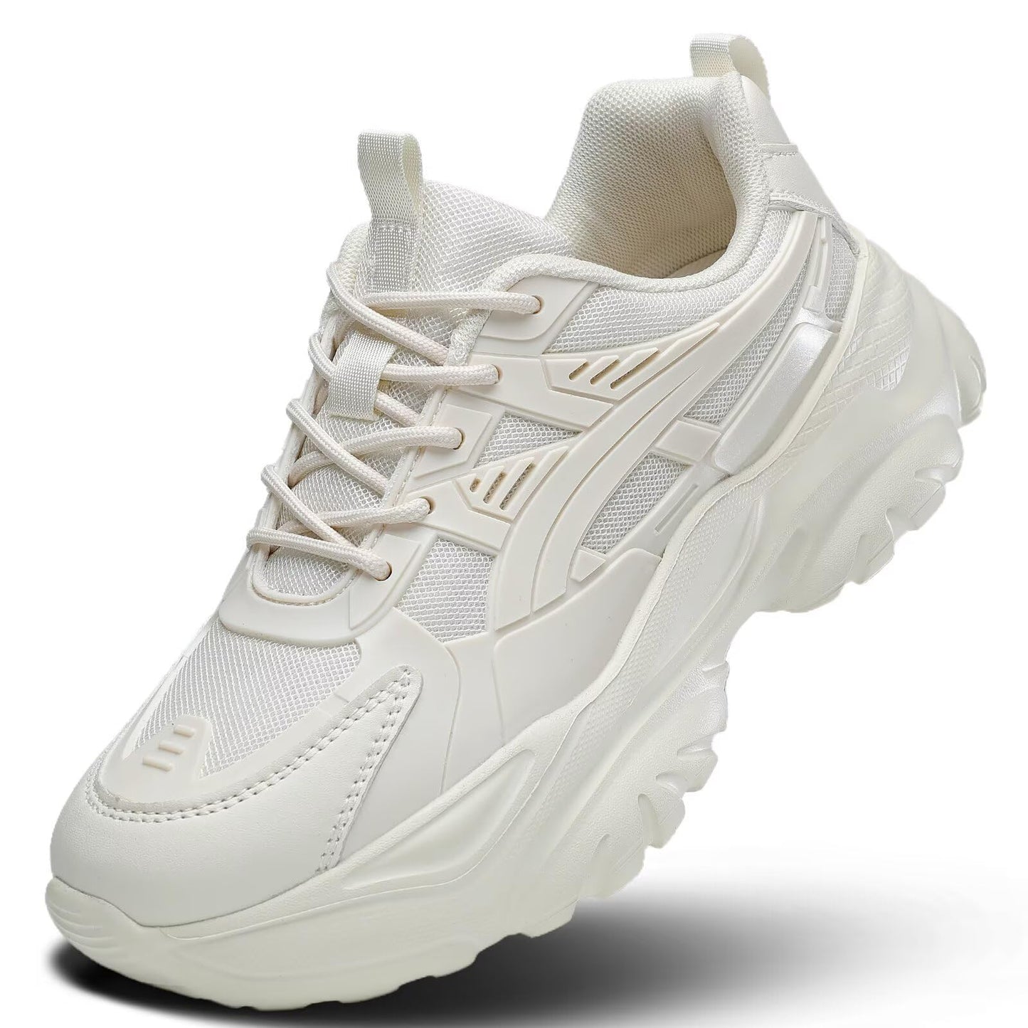 Women's Road Running Shoes Non Slip Ladies Walking Fashion Athletic Chunky Sneakers Work Gym Comfort Lightweight Mesh Soft Sole
