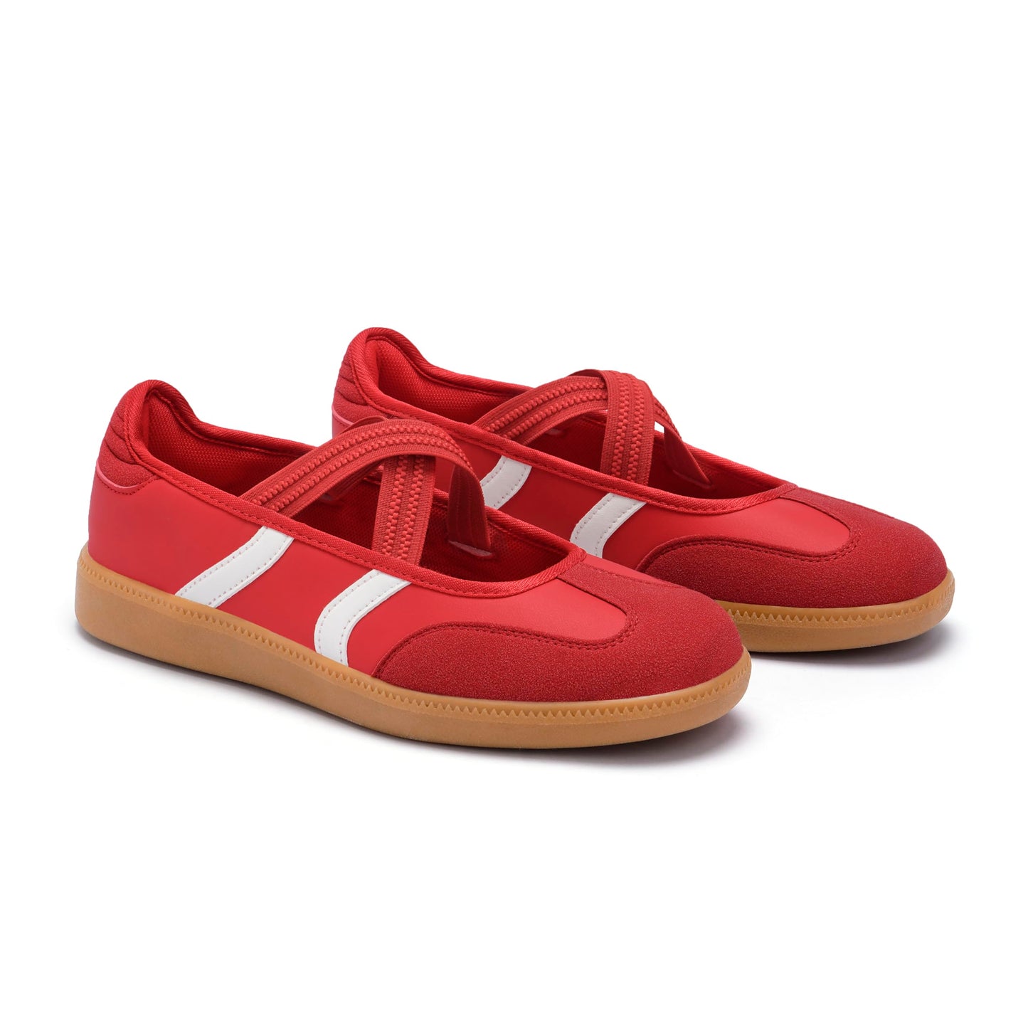 Tigeridea Sneakers for Women Comfortable Business Casual Slip on Tennis Shoes Lightweight Footwear Women's Fashion Retro Mary Jane Sneakers
