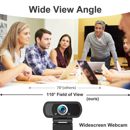 2K Webcam for PC with Microphone/Ring Light,USB C Computer Camera | Webcam with RGB/White Light/Cover,Autofocus,65°FOV, PC Web Camera for Desktop Computer Video Meeting/Gaming Streaming