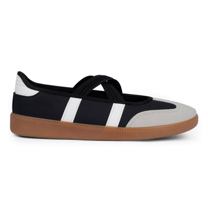 Tigeridea Sneakers for Women Comfortable Business Casual Slip on Tennis Shoes Lightweight Footwear Women's Fashion Retro Mary Jane Sneakers