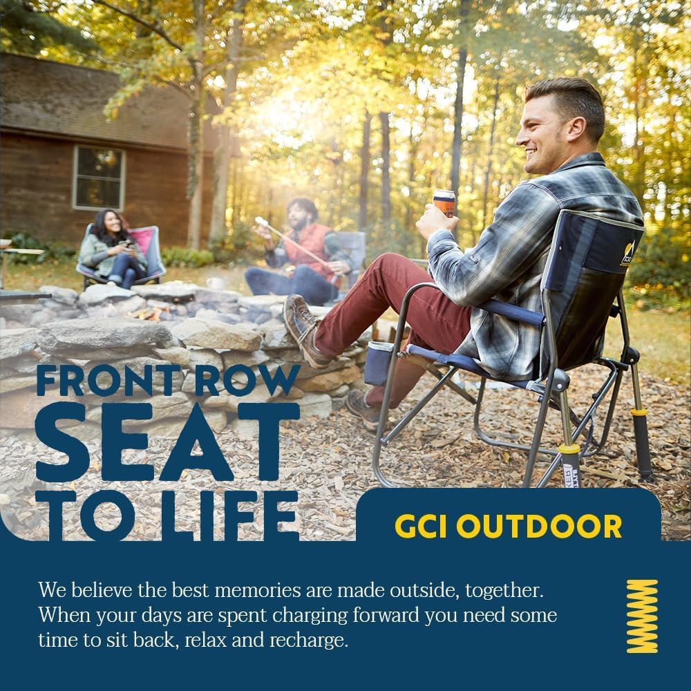 GCI Outdoor Stowaway Rocker - Hunter Topo
