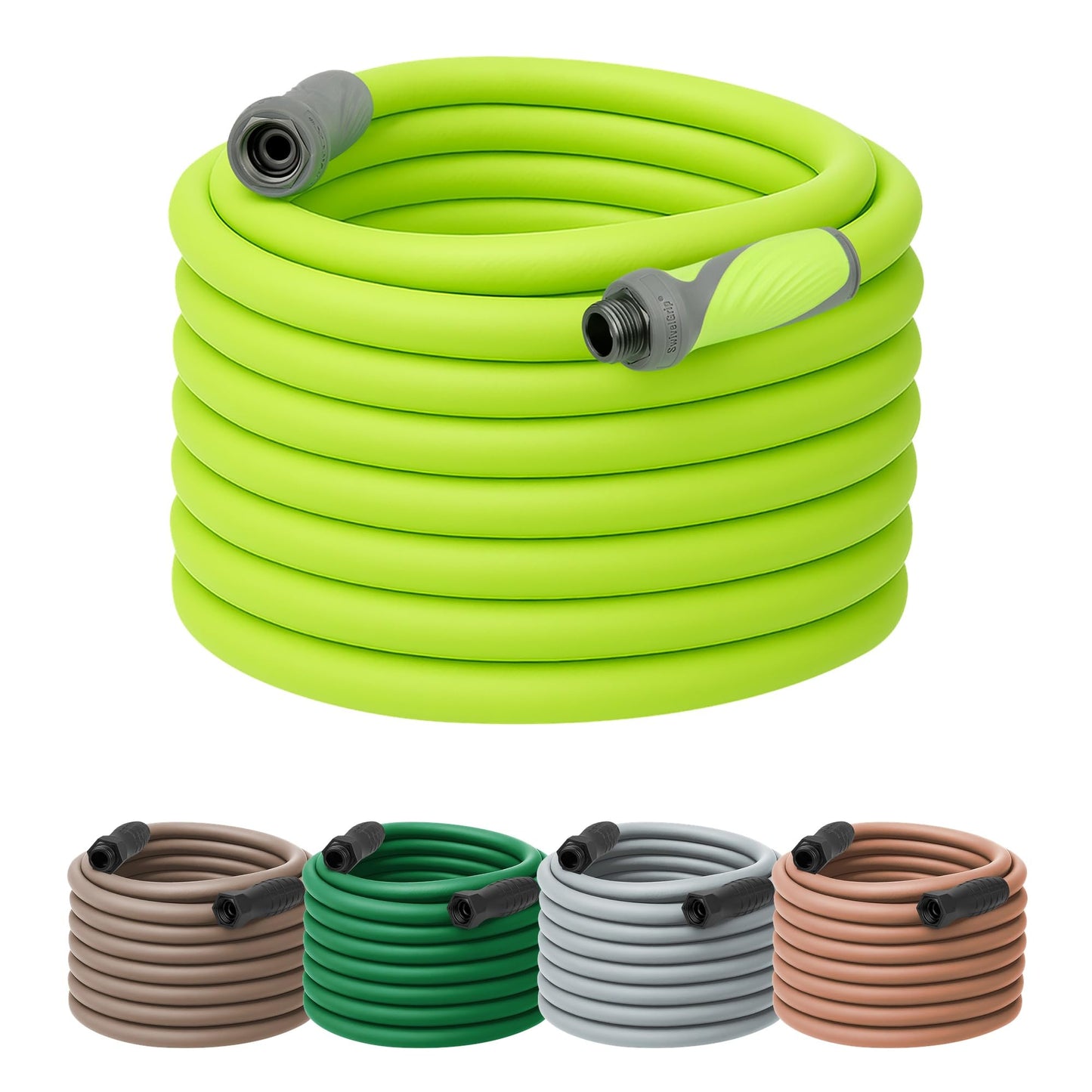 Flexzilla Garden Hose 5/8 in. x 50 ft., Lightweight All-Weather Water Hose, Durable and Flexible, Leak-Free Connections
