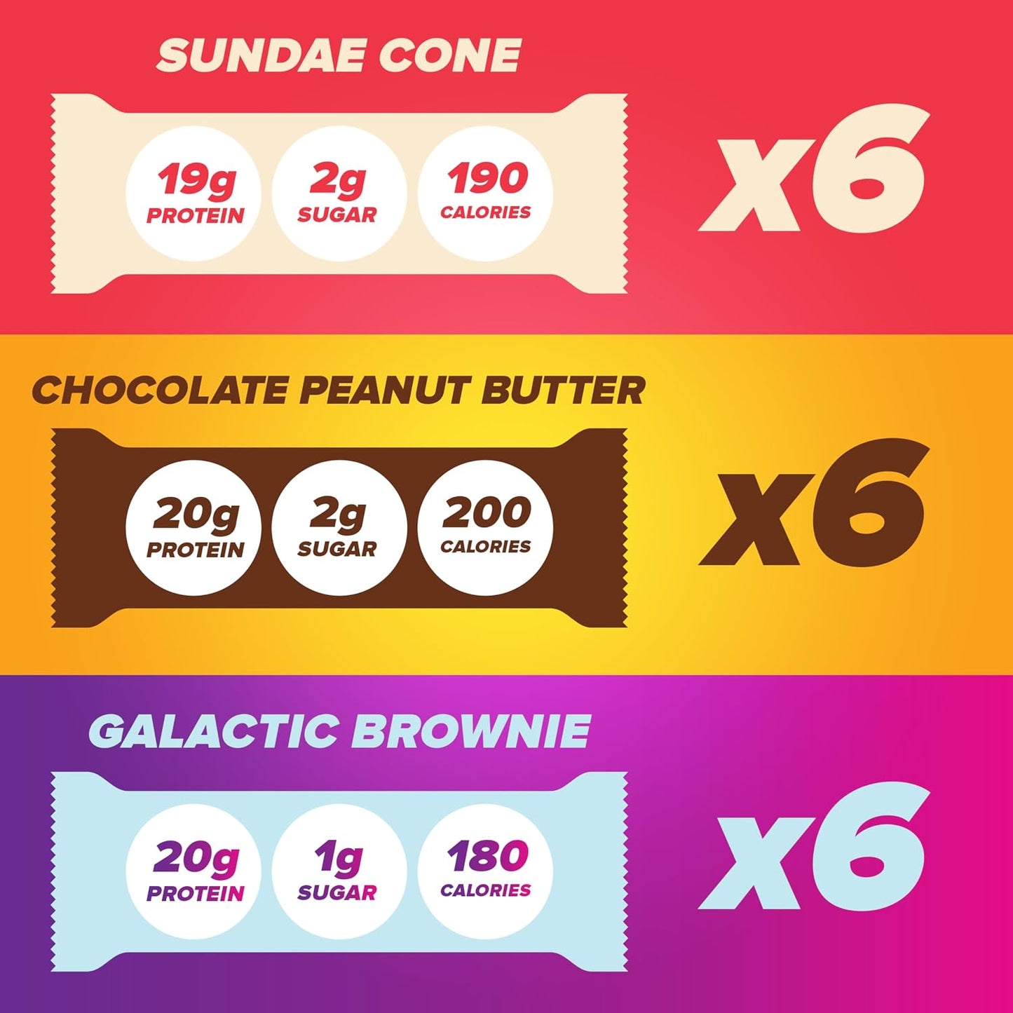 Pure Protein Bars,High Protein,Nutritious Snacks to Support Energy,Low Sugar,Gluten Free,Variety Pack,1.76oz,18 Count (Pack of 2)