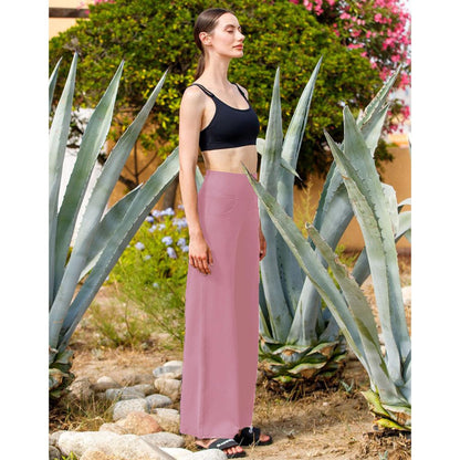 NEW YOUNG 3 Pack Women's Wide Leg Pants with Pockets High Waist Loose Sweatpants Casual Lounge Yoga Workout Palazzo