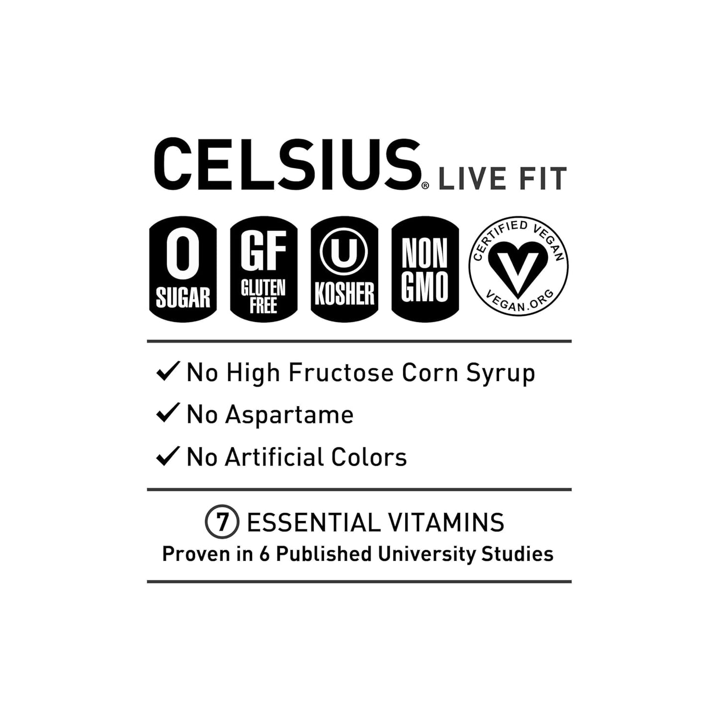 CELSIUS Sparkling Orange, Sugar Free Energy Drink, 12 Fl Oz (Pack of 12)