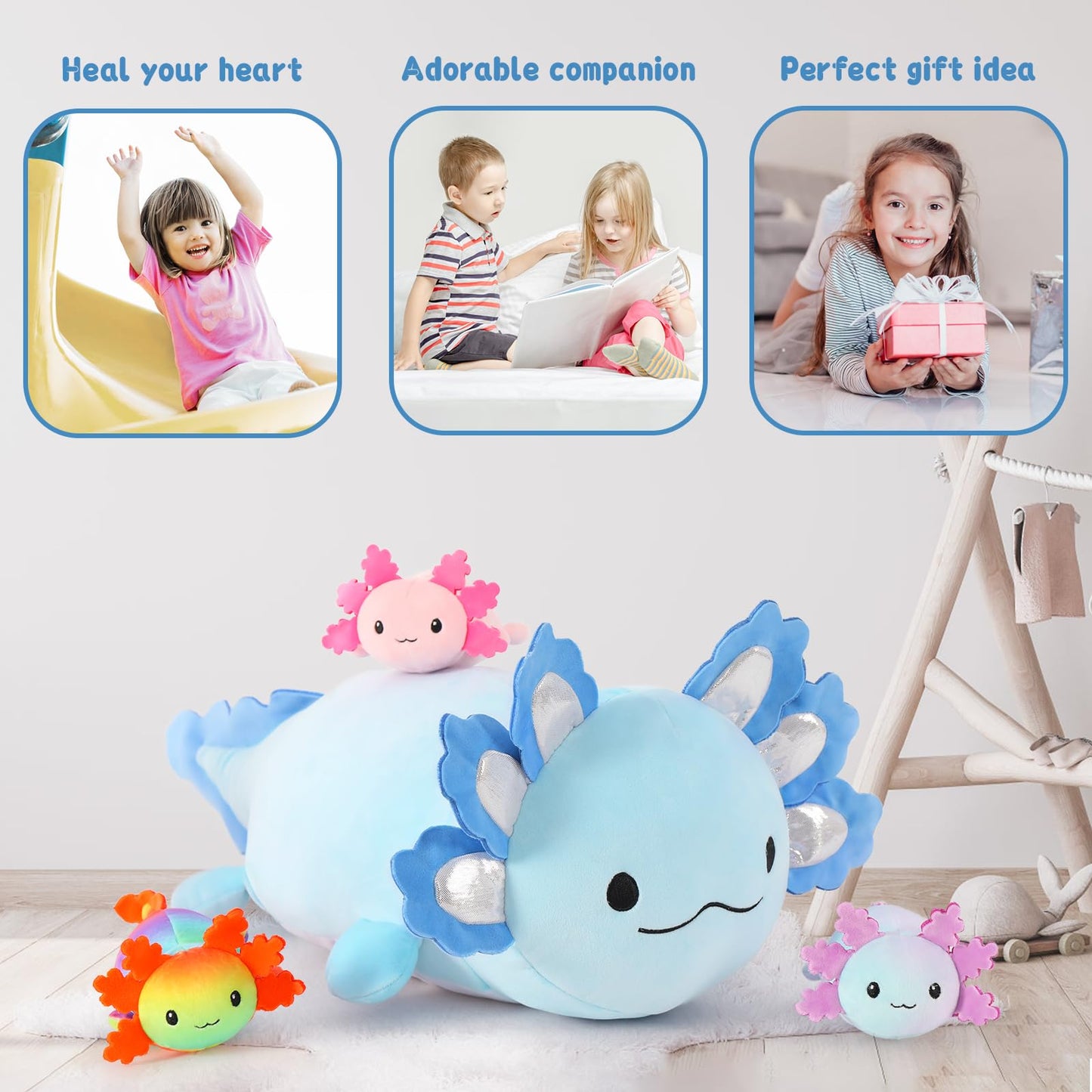 MaoGoLan 8Pcs Chicken Stuffed Animals, Stuffed Hen Plush Toys with Babies Chickens and Eggs, Nest House Plush Set, Cute and Soft Farm Stuffed Animals Gift for Kids