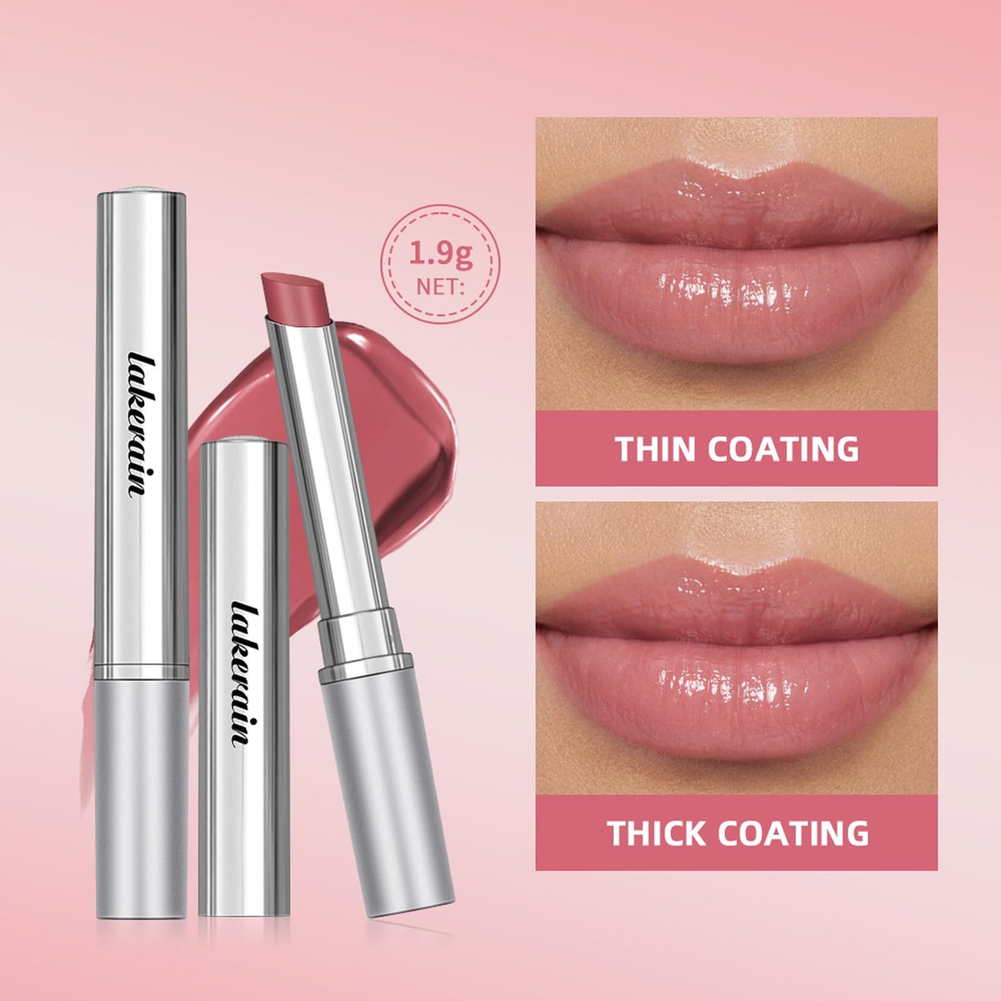Honey Lipstick Tinted Lip Balm - Sheer Hydrating Lipstick for All Skin Tones - Moisturizing Lip Color, Nourishing Lip Balm with a Hint of Natural Black Cherry Tint