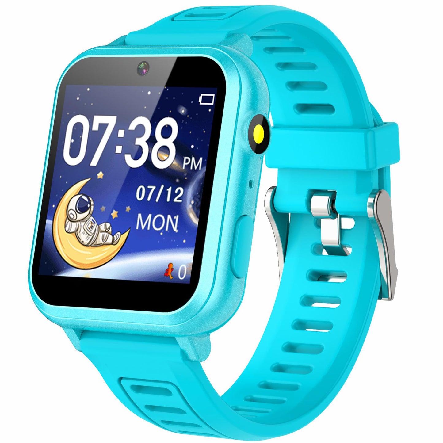 Cosjoype Kids Game Smart Watch for Kids with 39 Puzzle Games HD Touch Screen Camera Music Player Pedometer Alarm Clock Calculator Flashlight 12/24hr Kid Watch Gift for 4-12 Year Old Boys Toys for Kid