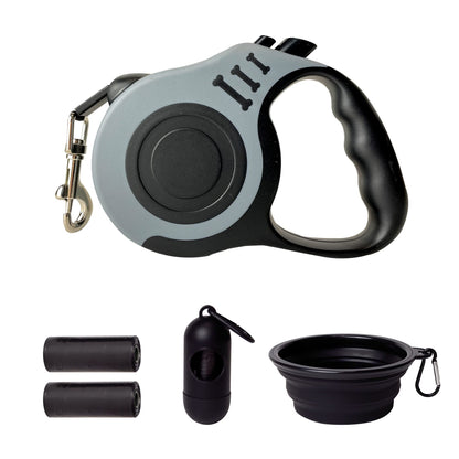 Retractable Dog Leash Automatic Telescopic Tractor Dog Tape, Pet Tape 10/16 FT Durable and Convenient, with Non-Slip Handle, Suitable for Small and Medium-Sized Dogs