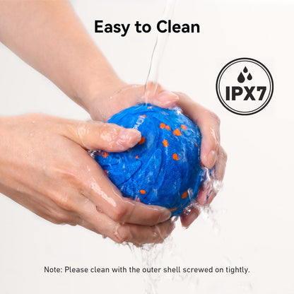 Cheerble Smart Interactive Dog Toy, Wicked Ball AIR, Automatic Moving, Bouncing, and Rotating, E-TPU Material, IPX7 Waterproof Rating, Active Rolling Ball for Puppy, Medium and Large Dogs