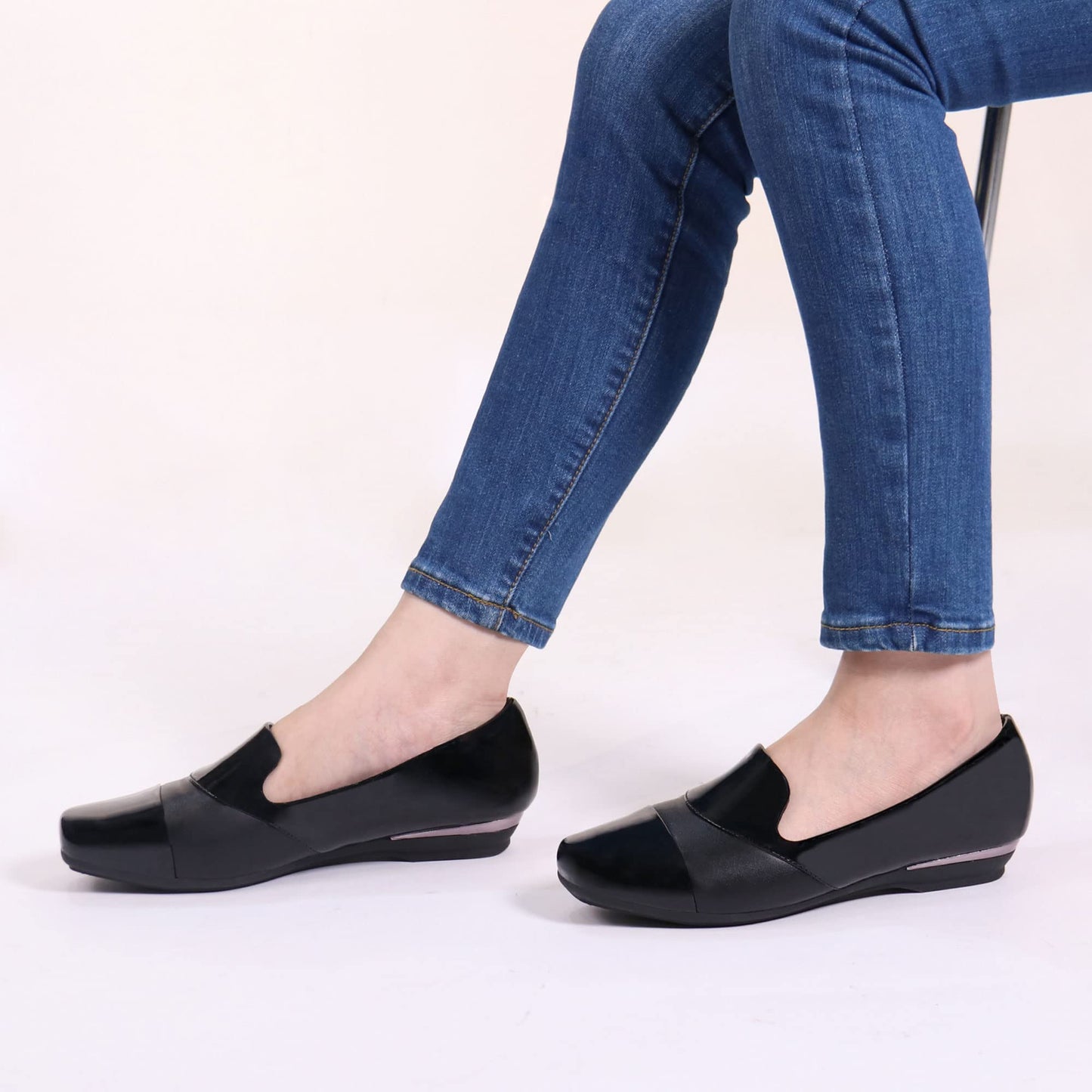 Ortho + Rest Women Orthopedic Dress Shoes Bunions Loafers Slip On Orthotic Shoes
