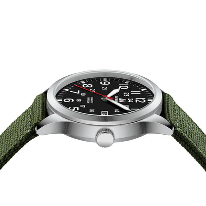LN LENQIN Mens Watches Unisex Military Sport Nylon Strap Stylish Luminous Fashion Analog Quartz Watch for Men Waterproof Army Tactical Casual Wristwatch
