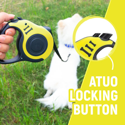 Retractable Dog Leash Automatic Telescopic Tractor Dog Tape, Pet Tape 10/16 FT Durable and Convenient, with Non-Slip Handle, Suitable for Small and Medium-Sized Dogs