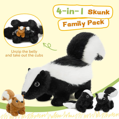 MaoGoLan 8Pcs Chicken Stuffed Animals, Stuffed Hen Plush Toys with Babies Chickens and Eggs, Nest House Plush Set, Cute and Soft Farm Stuffed Animals Gift for Kids