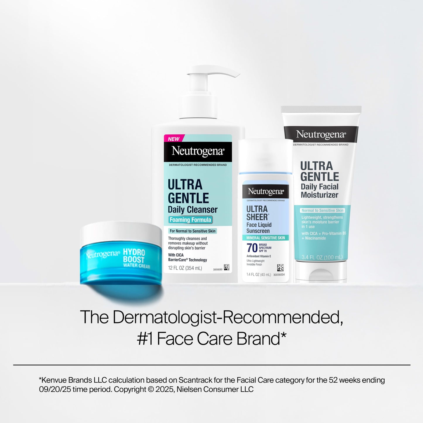 Neutrogena Makeup Remover Wipes for Face Daily Fragrance Free Gently Removes Oil Dirt and Waterproof Makeup in a Simple Fully Plant-Based Cloth, 2 pack of 25 ct