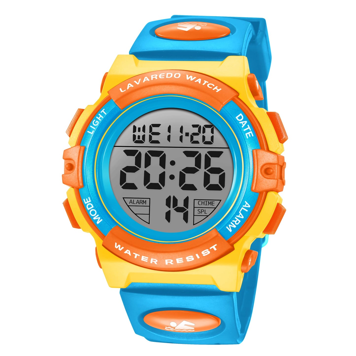 Kids Watch,Boys Watch for 3-15 Year Old Boys,Digital Sport Outdoor Multifunctional Chronograph LED 50 M Waterproof Alarm Calendar Analog Watch for Children with Silicone Band,Kids Gift
