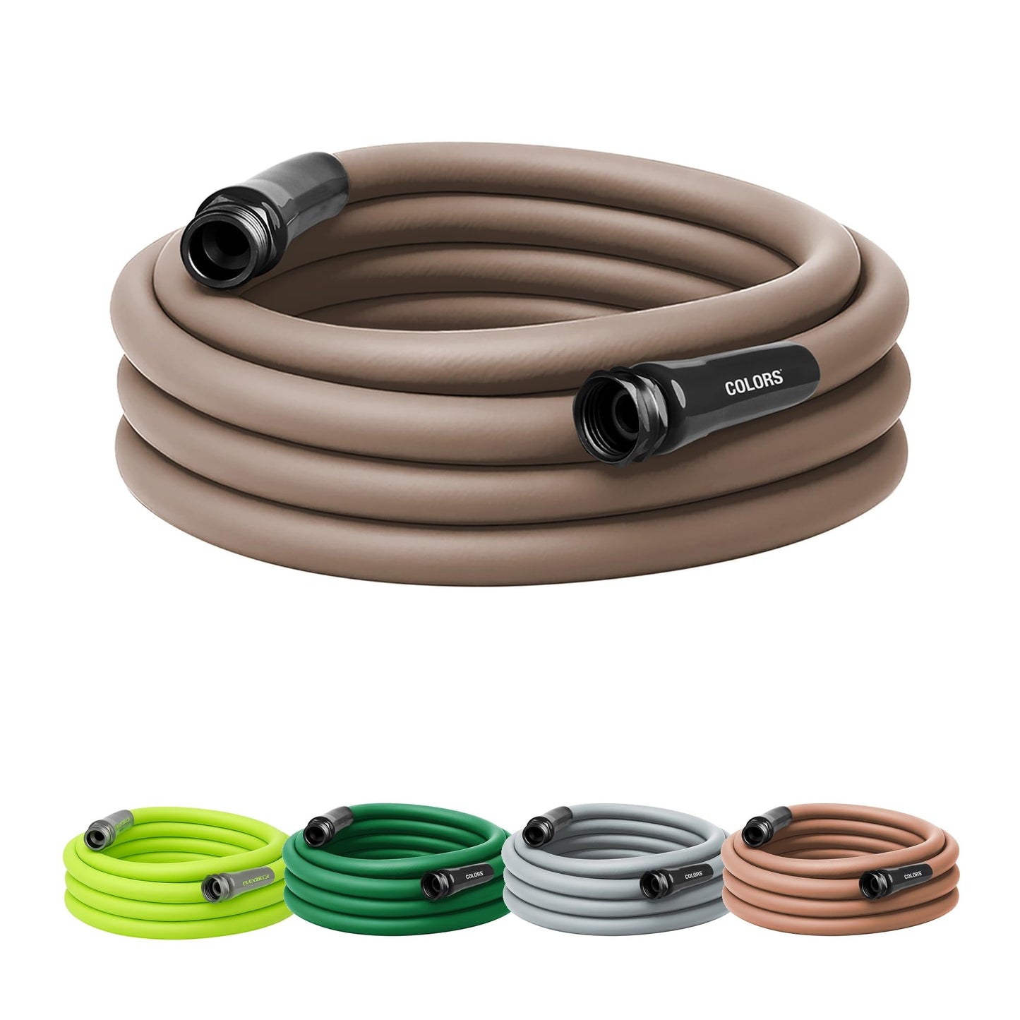 Flexzilla Garden Hose 5/8 in. x 50 ft., Lightweight All-Weather Water Hose, Durable and Flexible, Leak-Free Connections
