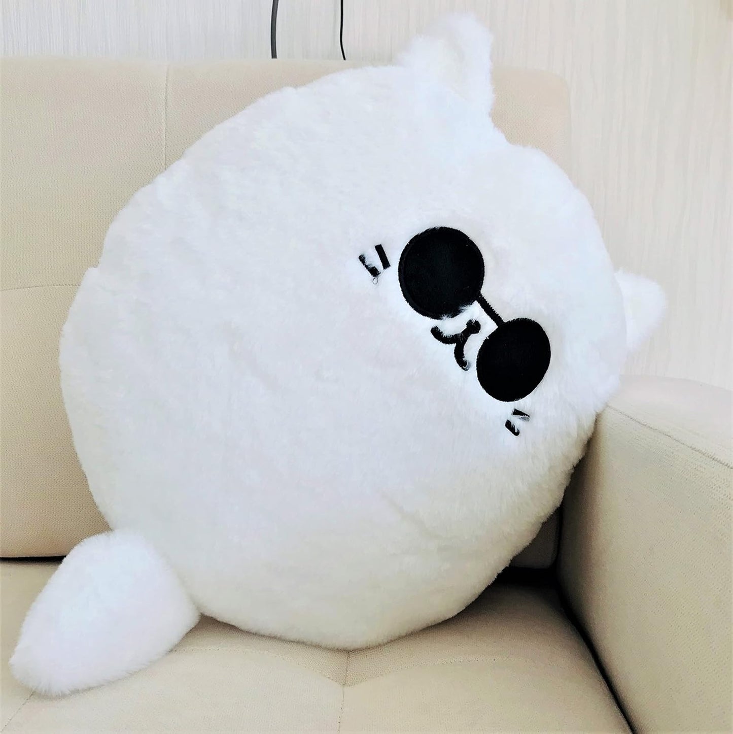 16inch/40cm JJK Cute Cat Plush Pillow - Gojocat Plush Stuffed Pillow Anime Plushie Gift