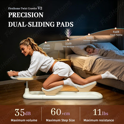 Twist Crawler V2 New Version, Spine Twist and Stretch Trainer, Home Gym