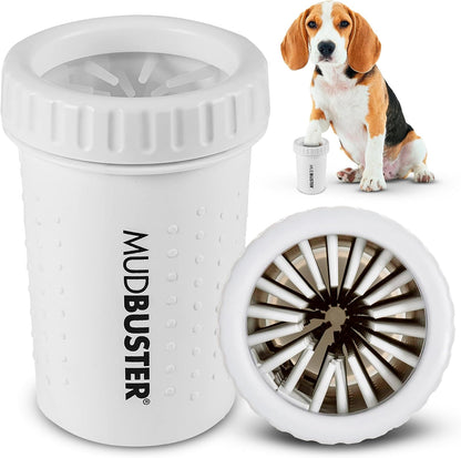 Dexas MudBuster Portable Dog Paw Cleaner - Premium Quality, Blue, Small Size for Pet Supplies and Accessories