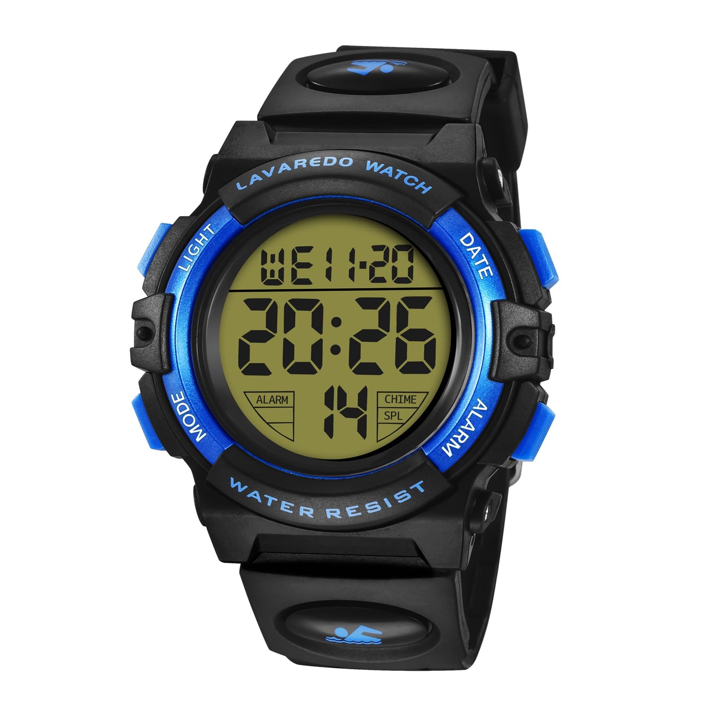 Kids Watch,Boys Watch for 3-15 Year Old Boys,Digital Sport Outdoor Multifunctional Chronograph LED 50 M Waterproof Alarm Calendar Analog Watch for Children with Silicone Band,Kids Gift