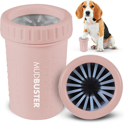 Dexas MudBuster Portable Dog Paw Cleaner - Premium Quality, Blue, Small Size for Pet Supplies and Accessories