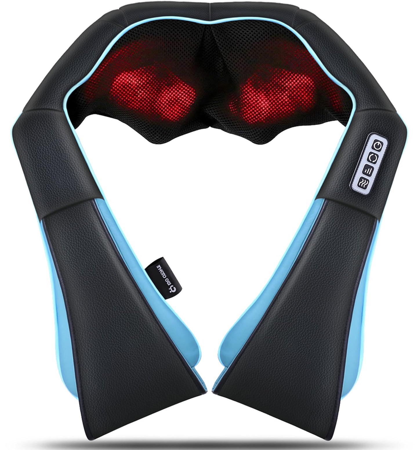 Mo Cuishle Women Men Gifts, Shiatsu Back Shoulder and Neck Massager with Heat, Electric Deep Tissue 4D Kneading Massage, Best Gifts for Mom Dad Wife Husband her Him, Christmas, Birthday (NOT Cordless)