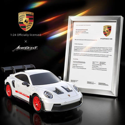 AEROQUEST 1:24 Lamborghini Remote Control Car （Green） | Officially Licensed,Birthday Gift,Toys for ages 3-8,Aventador SVJ Mode,Electric Sport Racing,Hobby RC Cars