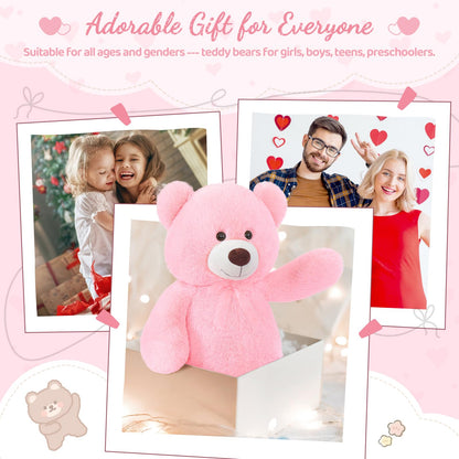 Toys Studio 47 Inch Big Teddy Bear Giant Stuffed Animal for Girls, 4 Feet Large Teddy Bear Baby Shower Party Decorations Kids Women Girlfriend Christmas Valentines Gifts, Light Brown