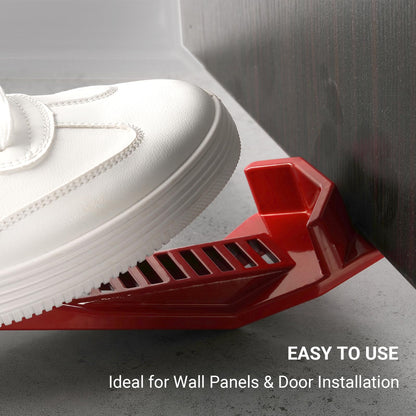(2-Pack) Calvana XL Drywall Lift & Sheetrock Kicker Multi-Tool Set with Built-In Drywall Rasp Tool & Bottle Opener, Ideal for Wall Panels & Door Installation, XL Size Drywall Tools