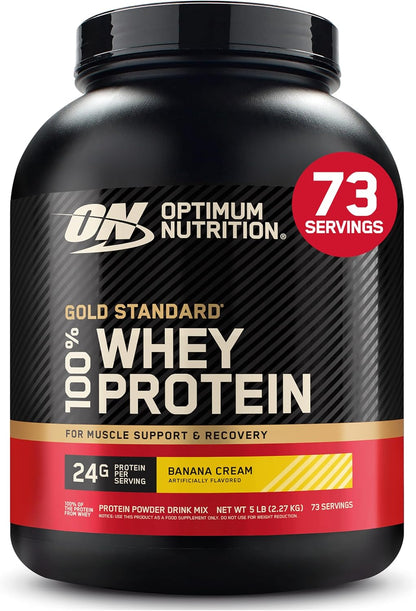 Optimum Nutrition Gold Standard 100% Whey Protein Powder, Extreme Milk Chocolate, 10 Pound (Packaging May Vary) (Pack of 2)