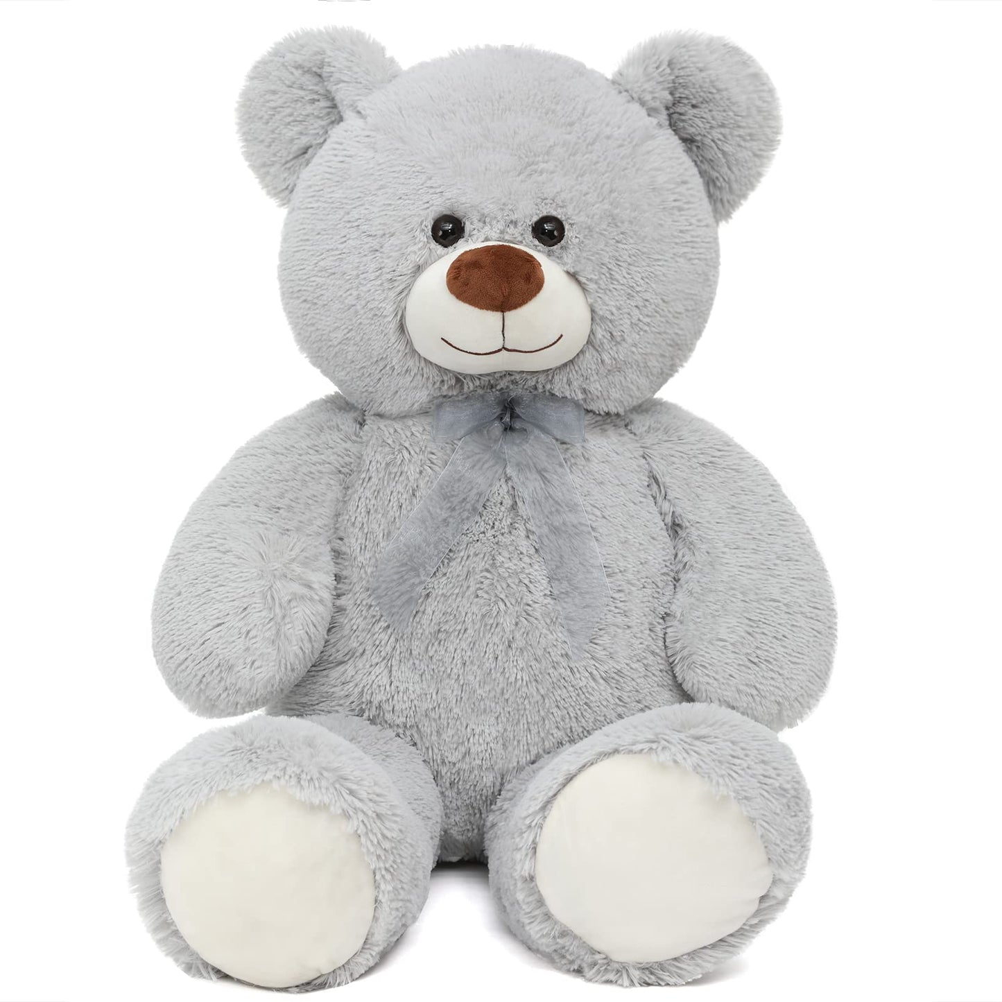 Toys Studio 47 Inch Big Teddy Bear Giant Stuffed Animal for Girls, 4 Feet Large Teddy Bear Baby Shower Party Decorations Kids Women Girlfriend Christmas Valentines Gifts, Light Brown