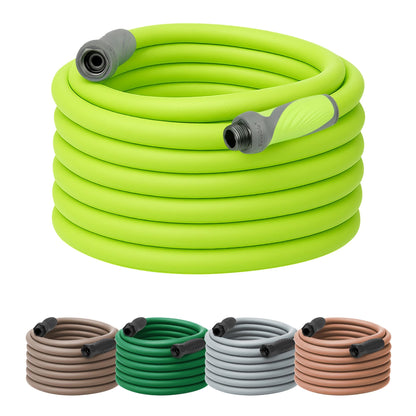 Flexzilla Garden Hose 5/8 in. x 50 ft., Lightweight All-Weather Water Hose, Durable and Flexible, Leak-Free Connections