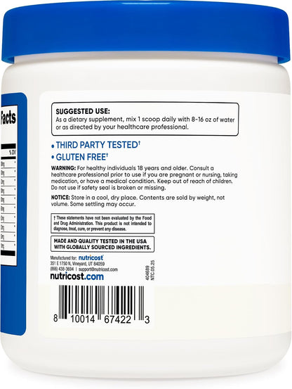Nutricost EAA Powder 30 Servings (Fruit Punch) - Essential Amino Acids - Non-GMO, Gluten Free, Vegetarian Friendly (Pack of 2)