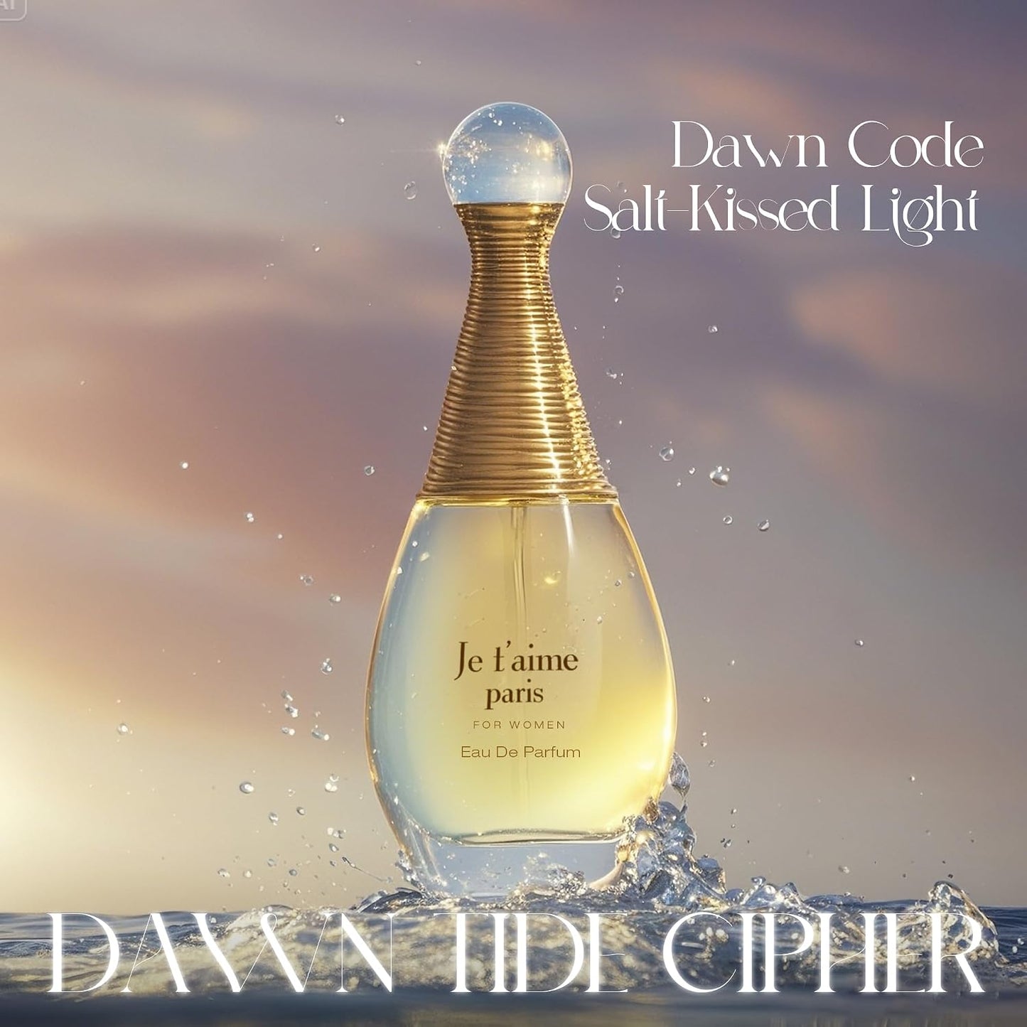A CENTER J'ovial Parisian Perfume Trio Set for Women - Floral Fragrance | Jasmine, Rose & Lily of the Valley | 3.4 Fl Oz Each Women Cologne Set (Je t'aime Paris, Juliet, J'ovial)
